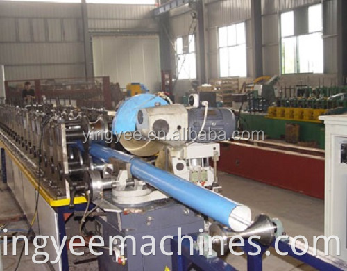 Automatic Round Steel Gutter/ Downpipe/ Downspouts Machine For Sale